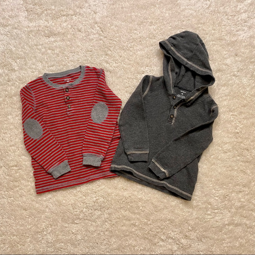 4T thermal shirts
